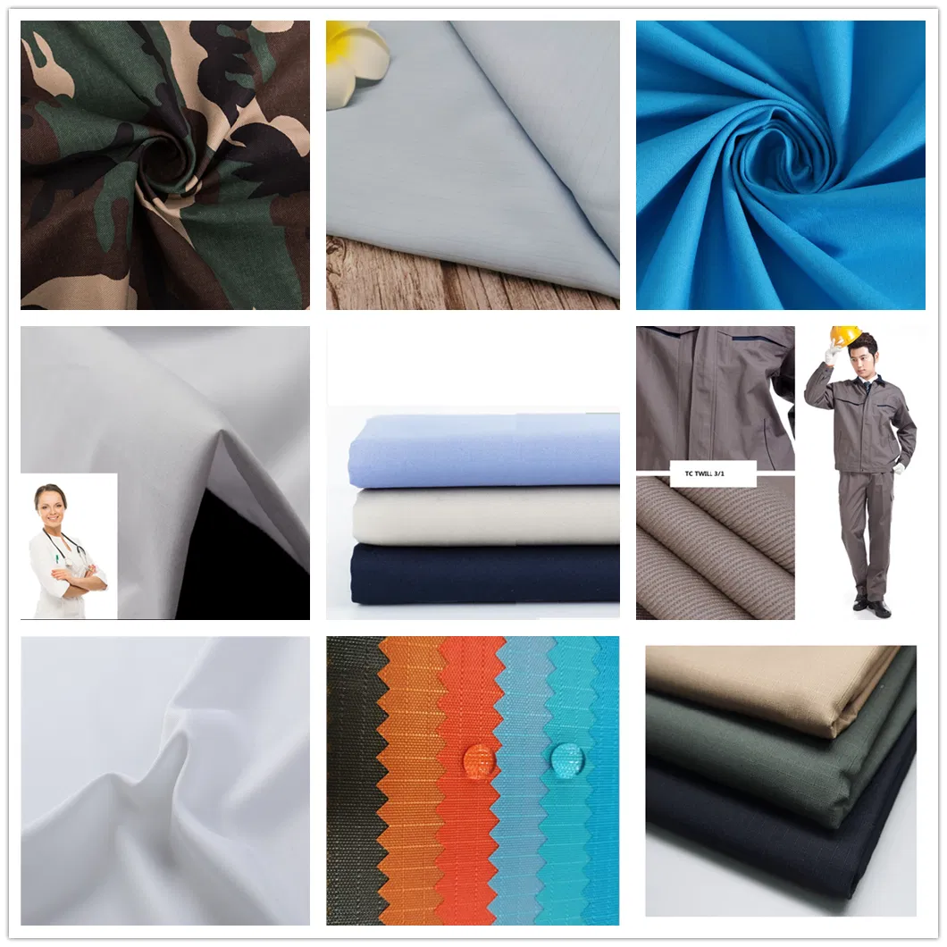 T/C Polyester Cotton Factory/School/Nurse/Police/Chef/Workwear/Uniform Fabric
