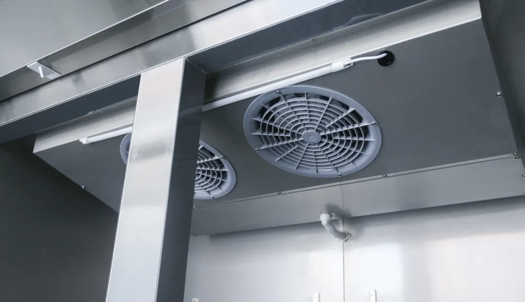 2023 Commercial Restaurant Top Mount Stainless Steel Refrigerator Vertical Cooler Solid Door Chiller Fridge Upright Double Doors Reach-in Freezer for Kitchen