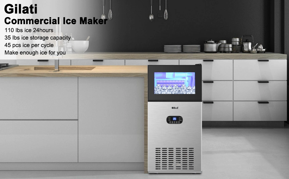 40kgs/24h (45PCS/cycle) Fareast Gilati Commercial Ice Maker Machine