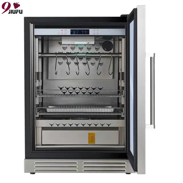 Factory Hot Selling Stainess Steel Dry Aging Fefrigerator Small Steak Fridge Home Dry Age Beef Refrigerator
