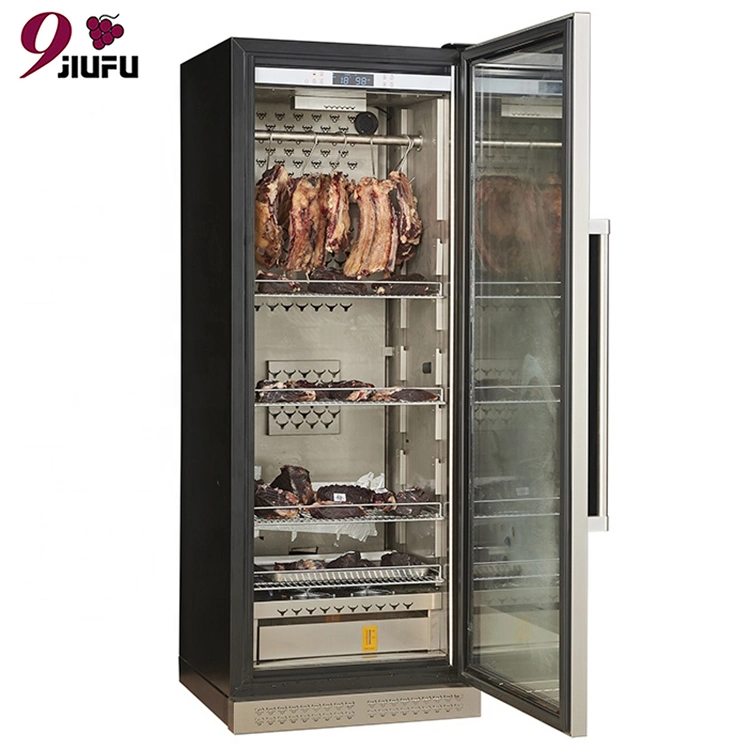 320L Large Capacity Refrigerator Display Cheese Meat Aging Curing Cabinet Salami Steak Ager Dry Ager Fridge Beef Dry Aging Refrigerator Meat Ager