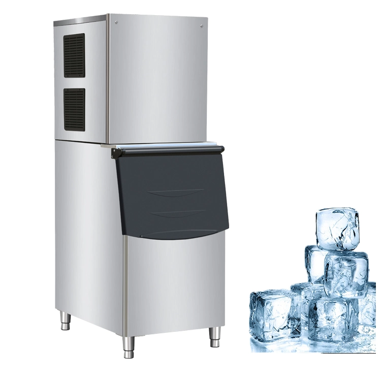 OEM 300kg to 2000kg Big Capacity Ice Cube Machine Ice Maker Cube Ice Machine for Distributor