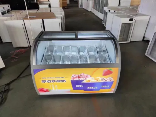 Wholesale Price Commercial Ice Cream Display Freezer Refrigerator Popsicle Freezer for Supermarket
